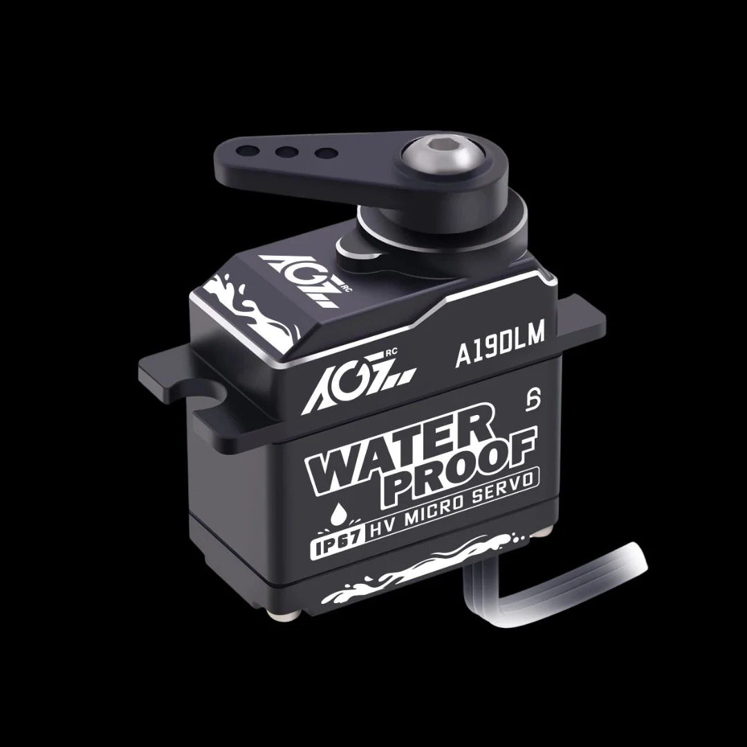 AGFRC High Torque Aluminum Case Micro Digital Servo (A19DLM) - Image 5