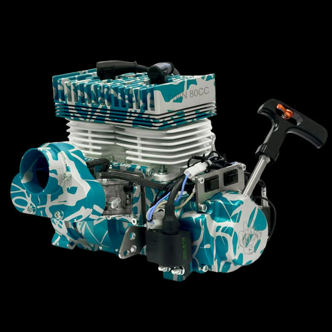 ALX Twin 80cc Full Engine Kit - Image 7
