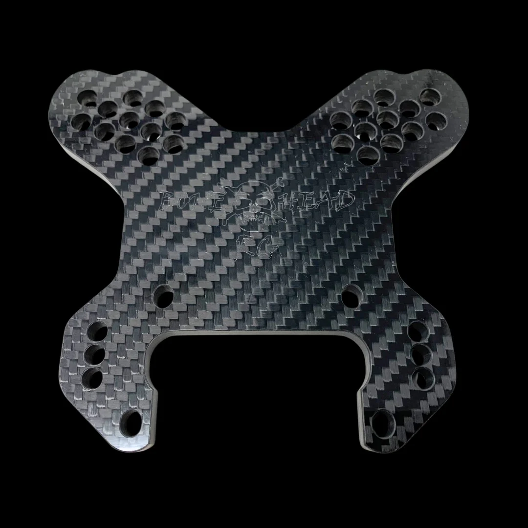 BONEHEAD Carbon Losi 5T & 5ive 2.0 Shock Tower Set - Image 2