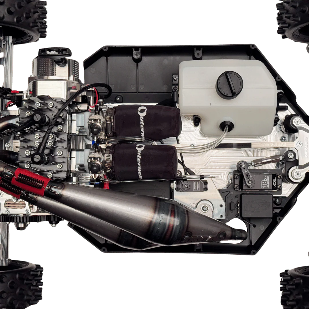 Twin 70cc Outlaw V4 ARTR Build - Image 13