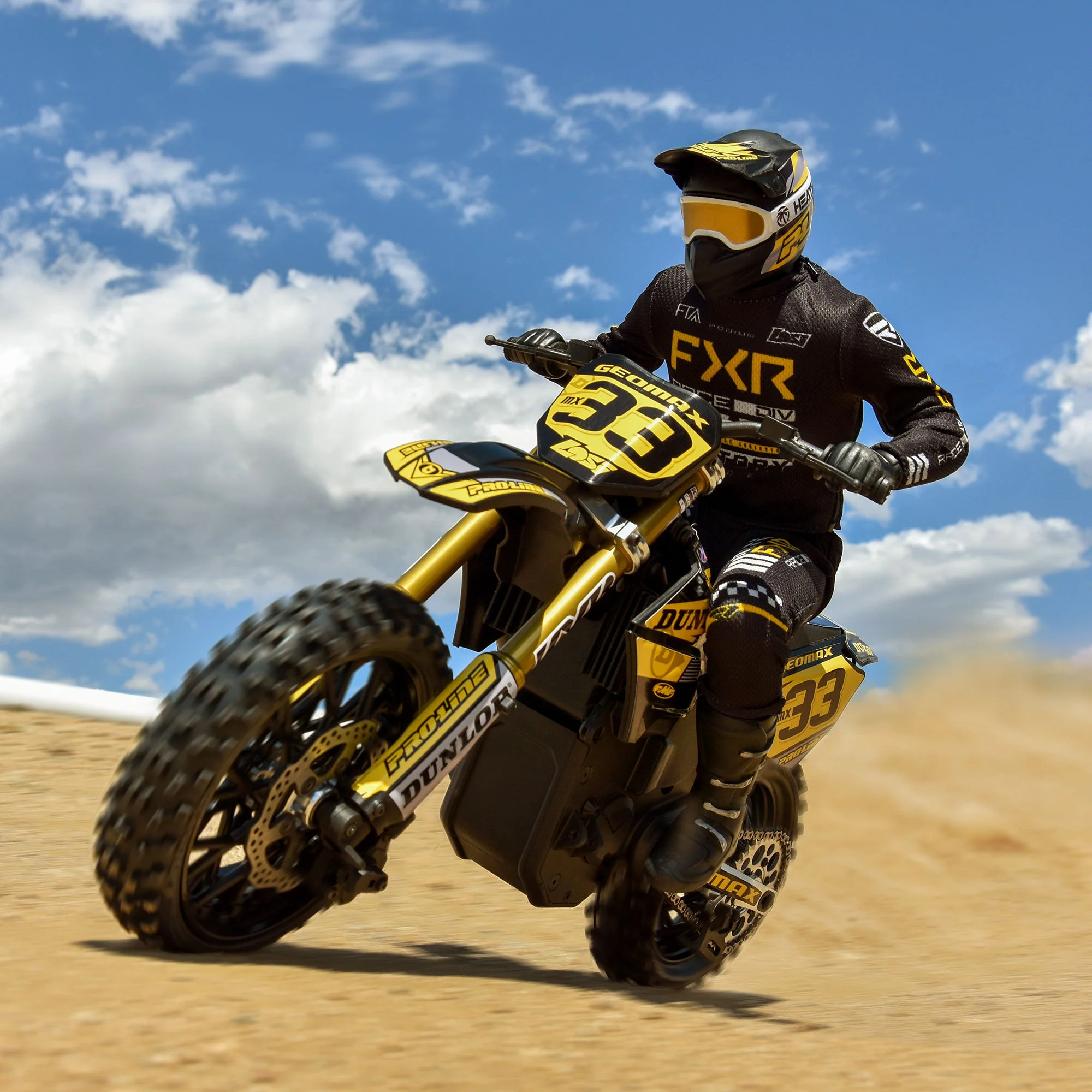 Dunlop Geomax MX33 V2 Bead M2 Front Tire: Promoto-MX - Image 6