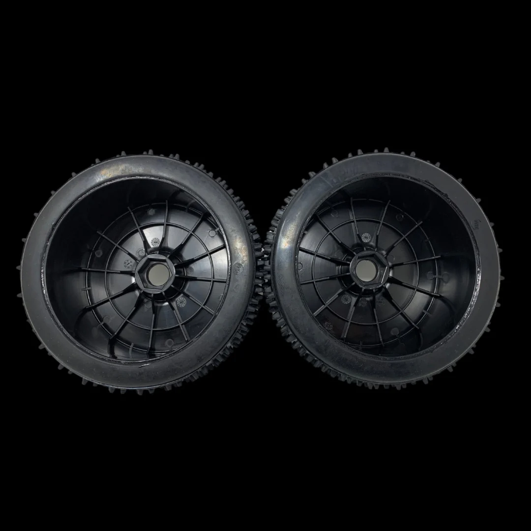 (HD glued) MCD 180mm Astro Max Hard Compound Tyres on Disc Wheels  (One pair) - Image 3