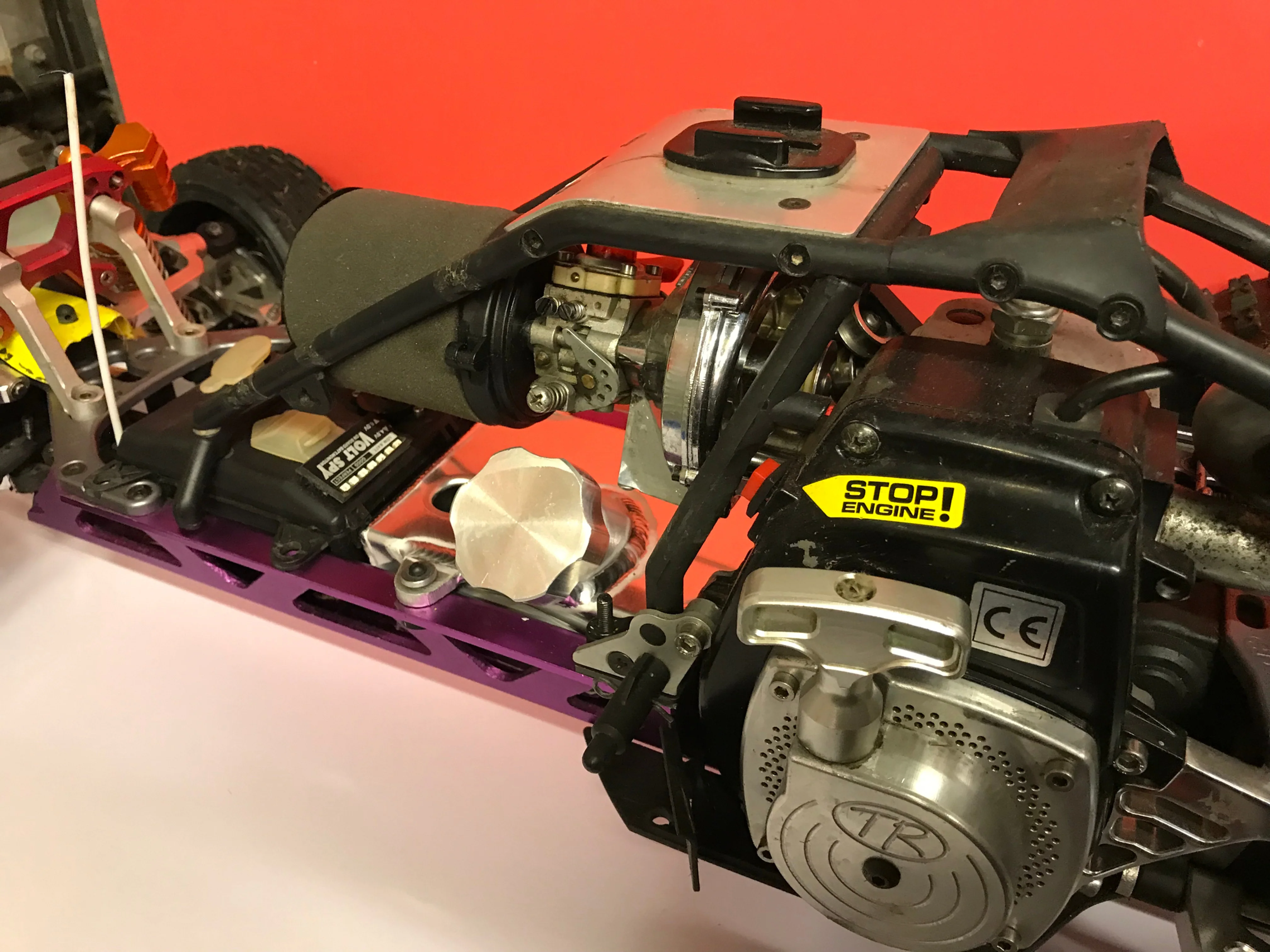 JS Performance V2 HPI BAJA Alloy Fuel Tank - Image 6