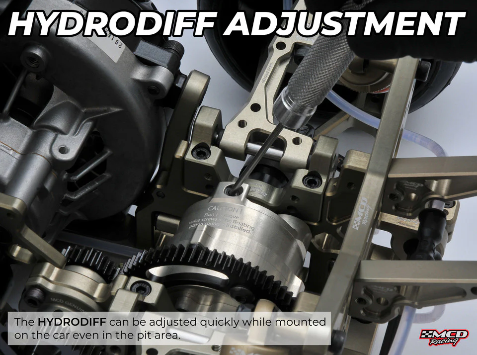 MCD DUOX 2WD Rolling Chassis with Hydraulic Differential & Airbox - Image 6