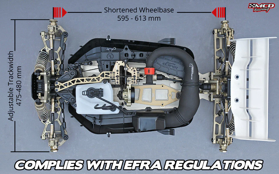 MCD RR5 Max Buggy FT-R Rolling Chassis - Image 13