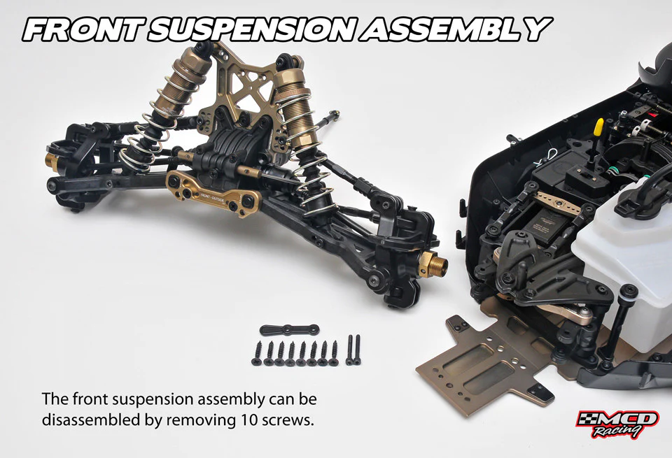 MCD RR5 MAX E-Chassis 1/4 Scale Buggy - Image 8