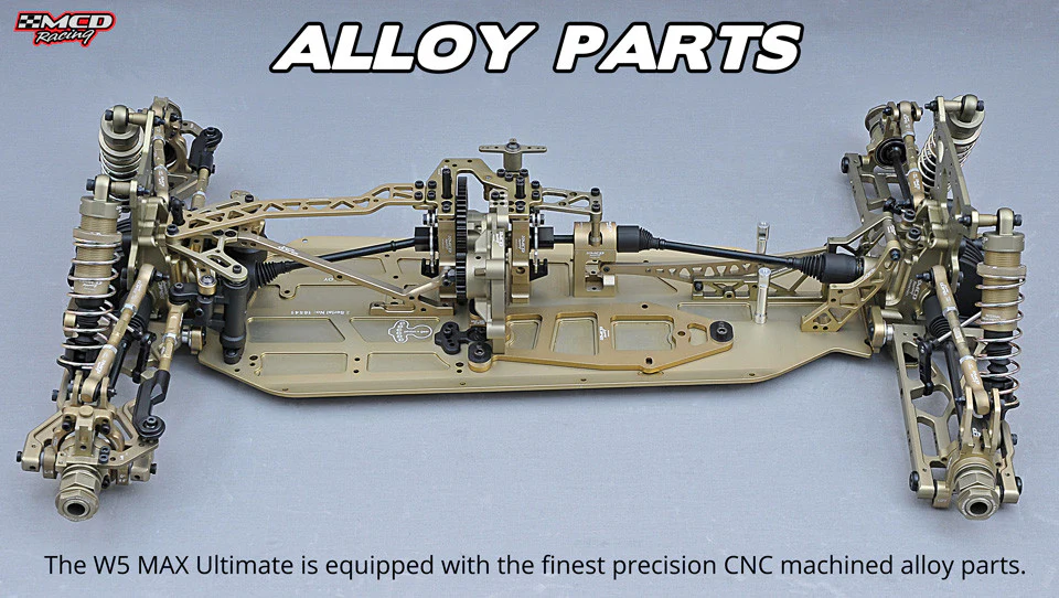 MCD W5 Max Short Course Truck Ultimate Rolling Chassis - Image 4