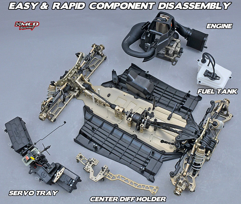MCD XR5 Max Rally FT-R Rolling Chassis - Image 6