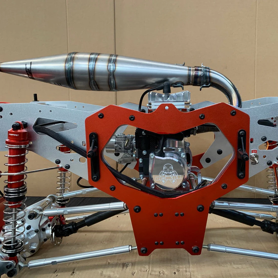 TAYLOR 50GT V2 RC Engine for Primal RC Monster Trucks Complete Package - Image 7