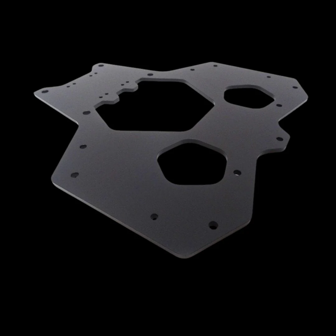 Primal RC V4 Aluminum Right Side Frame Plate (black) - Image 4