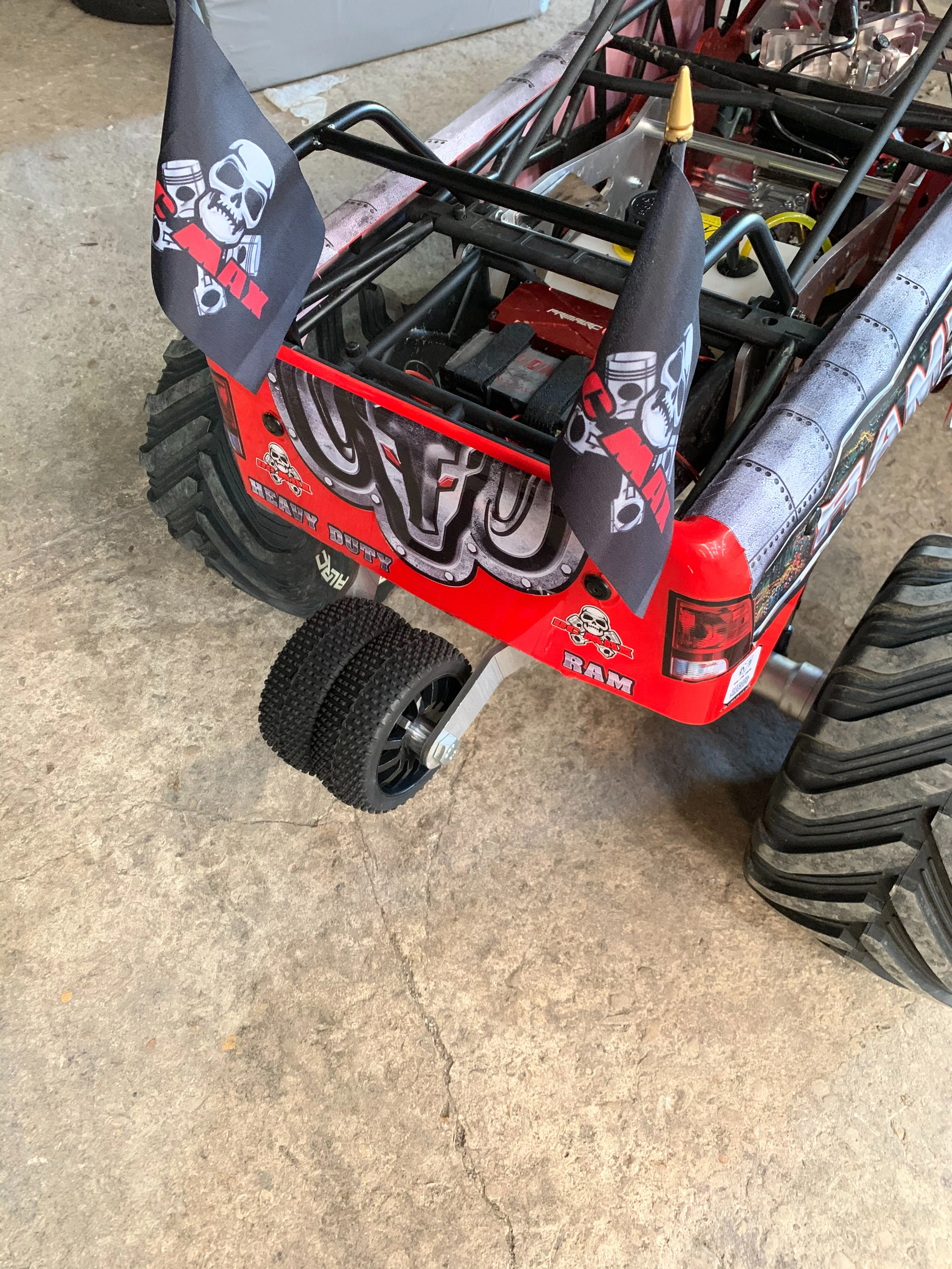 TAYLOR Primal Monster Truck HD Stainless Wheelie Bar - Image 5