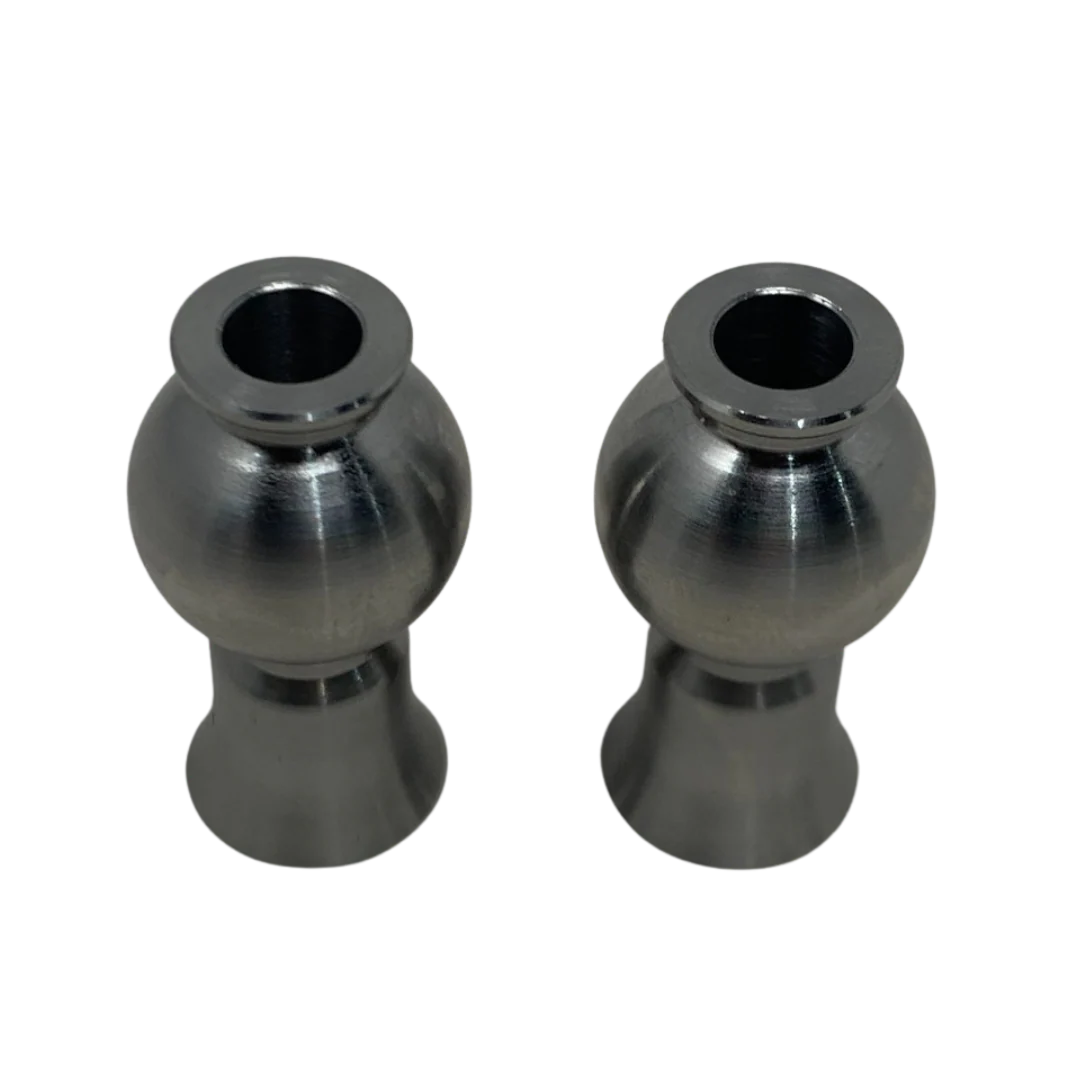 TAYLOR Titanium BAJA Front Arm / Hub Balls (2) - Image 2