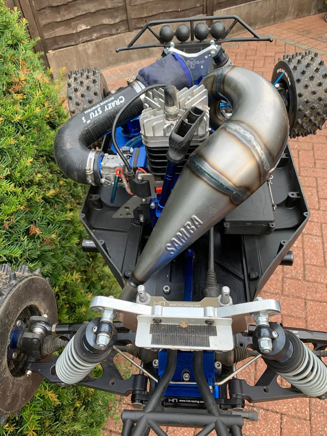 TAYLOR V3 SAMBA LOSI 5T/2.0/MCD EXHAUST PIPE KIT - Image 3