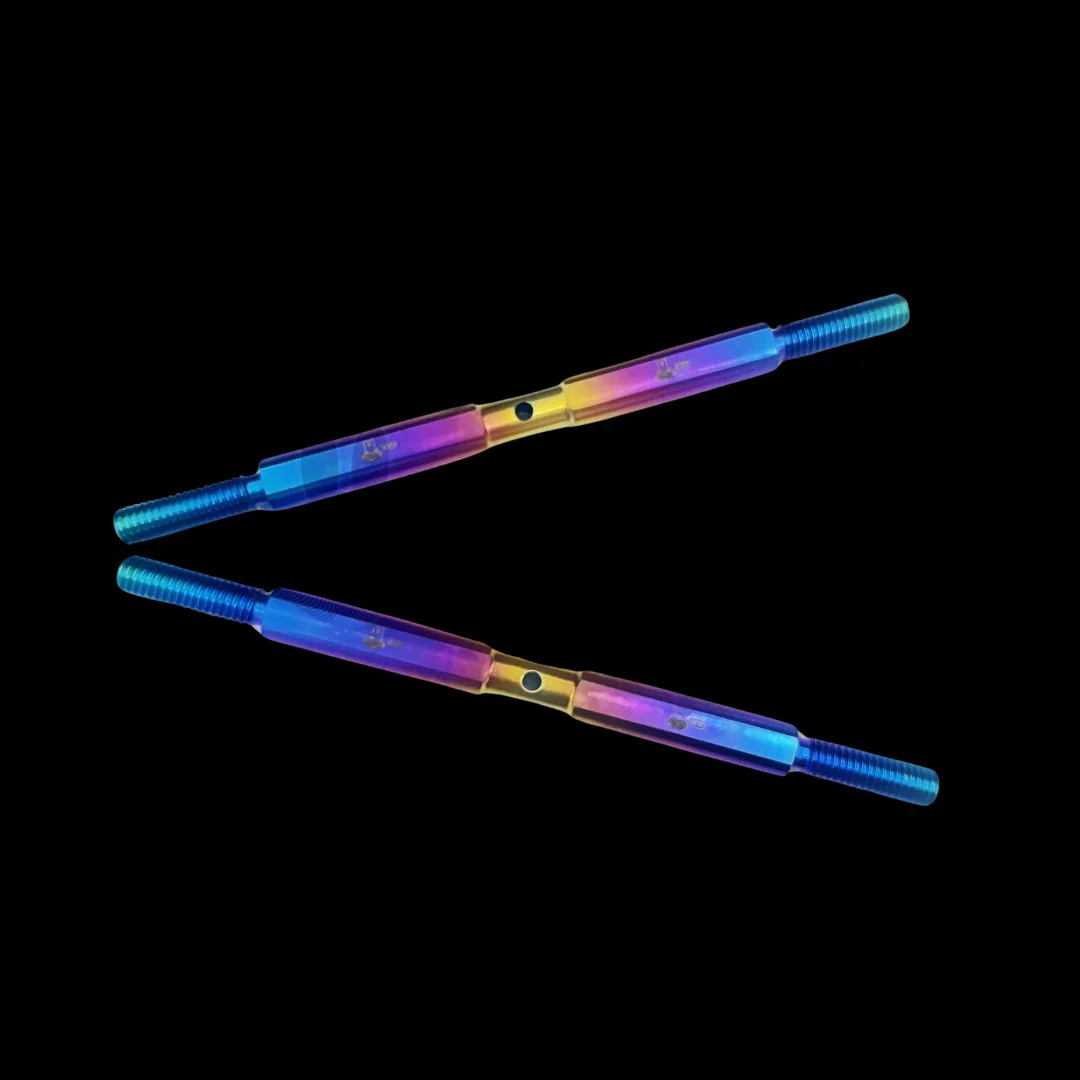 TZZ Titanium Baja Steering Turnbuckles 117mm Extended length - Image 3